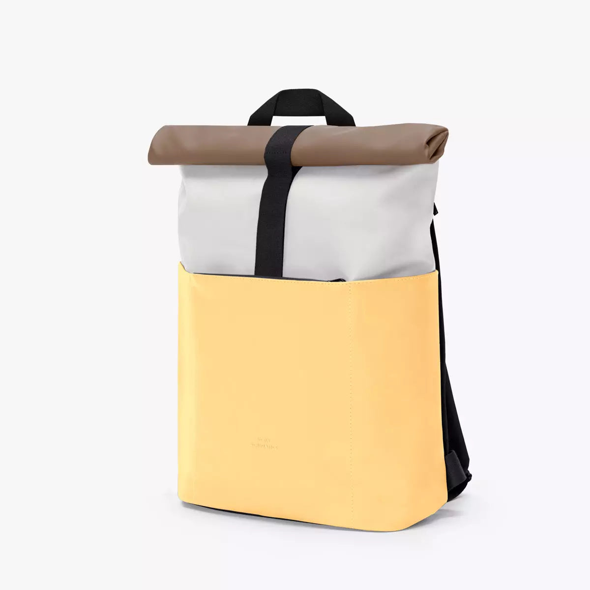 Hajo Mini Lotus Infinity Glacier Grey Lemon Backpack with padded straps and waterproof design.