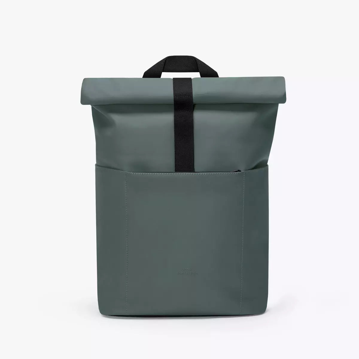 Hajo Mini Lotus Infinity Pine Green Backpack with waterproof material and padded straps.