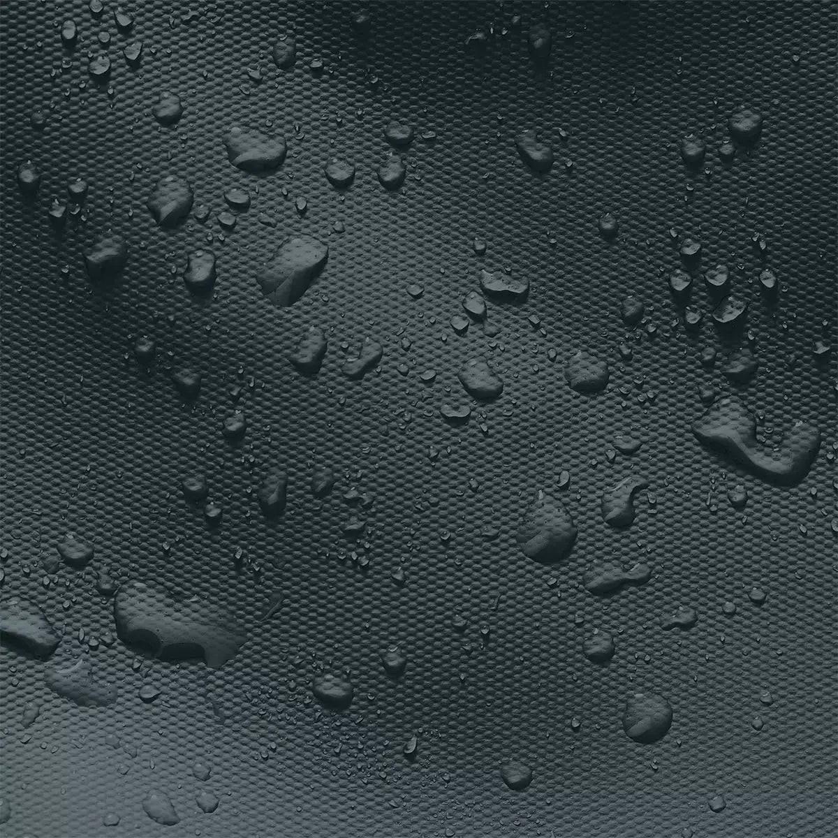 Jona Aloe Forest Bum Bag waterproof fabric with water droplets for outdoor use, high durability and quality.