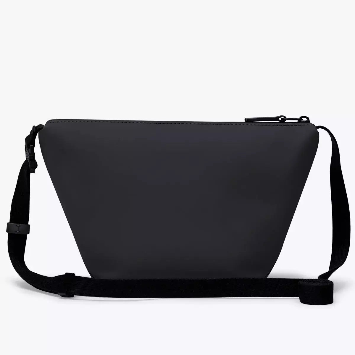 Nola Lotus Black Shoulder Bag, waterproof, adjustable straps, sleek design, perfect for everyday use.