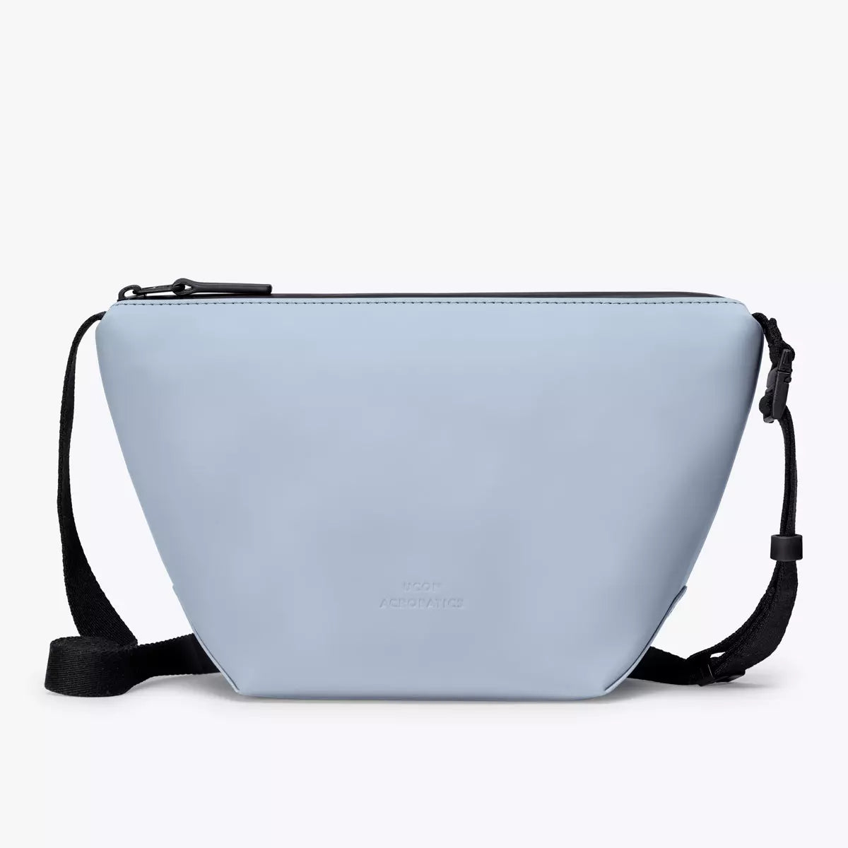 Nola Lotus Fog Blue Shoulder Bag, waterproof, stylish, adjustable straps, versatile design for everyday use.