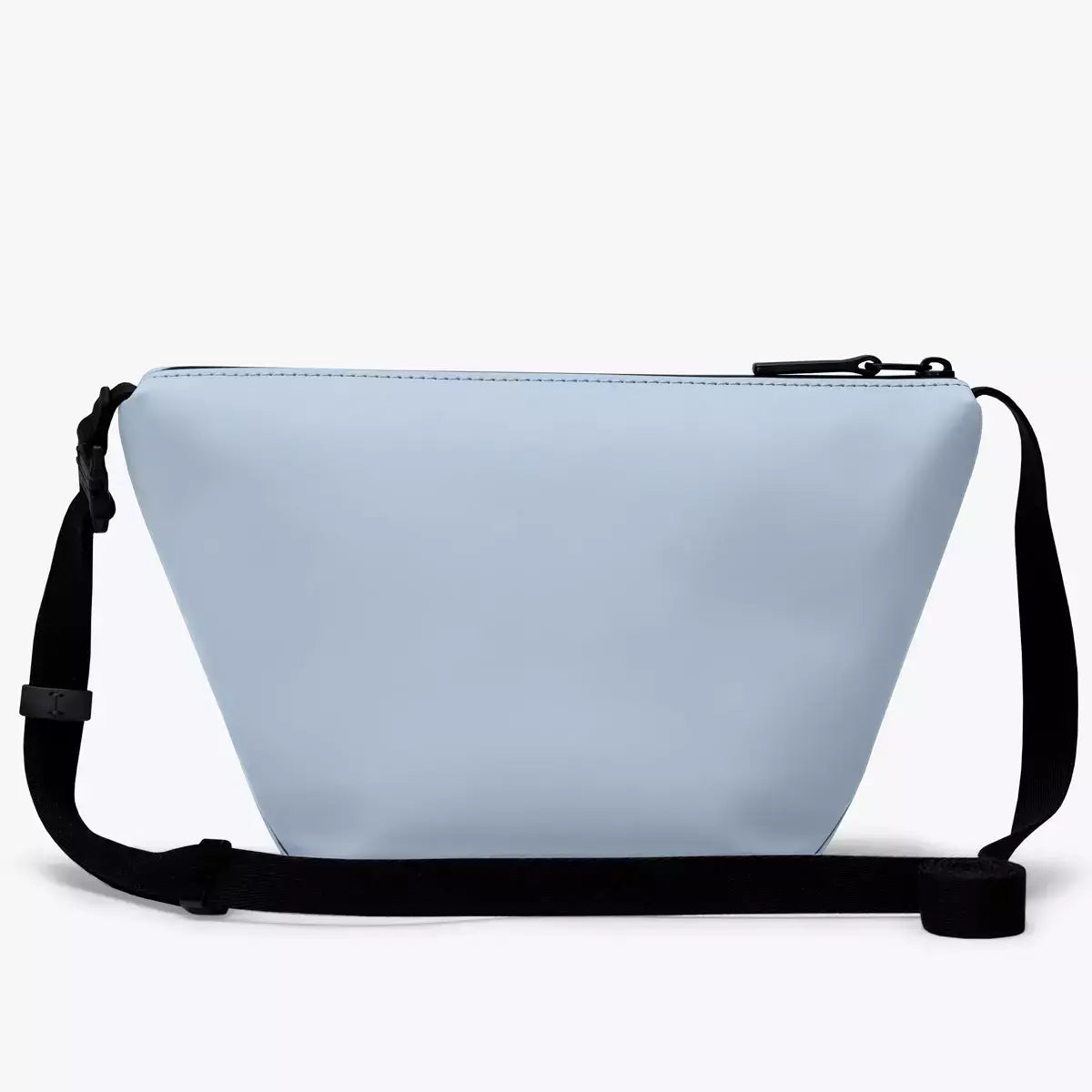 Nola Lotus Fog Blue Shoulder Bag, a waterproof shoulder and handbag with adjustable straps.