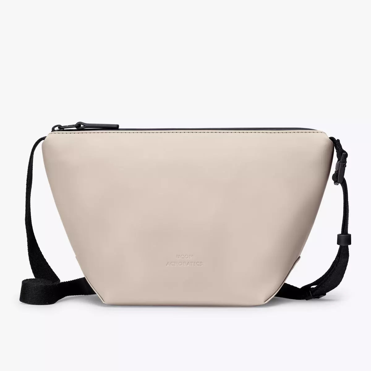 Nola Lotus Light Sand Shoulder Bag featuring waterproof design and adjustable straps for versatility.