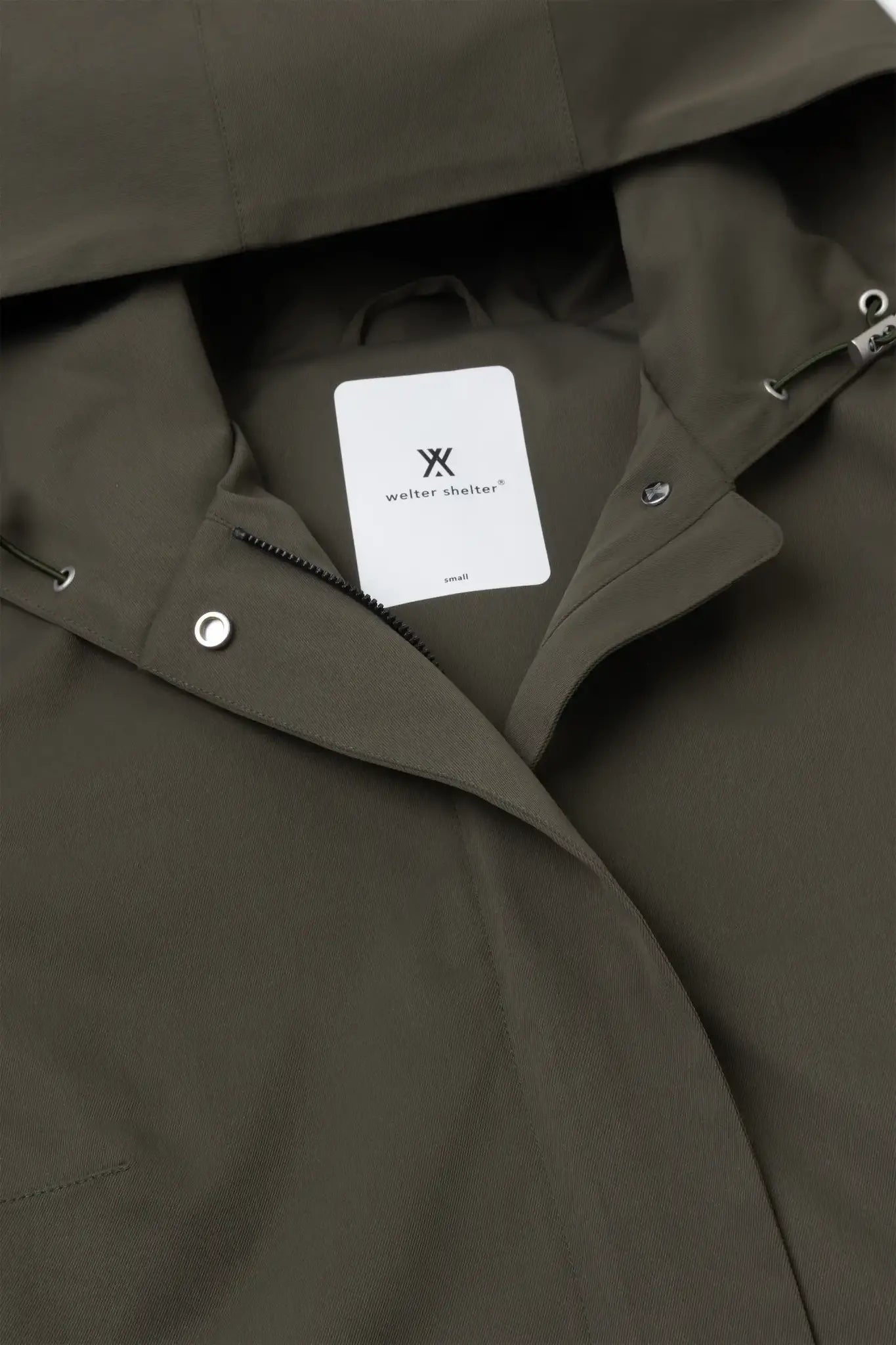 Welter Shelter Not So Long Tube Stretch Twill Washed Forest_5