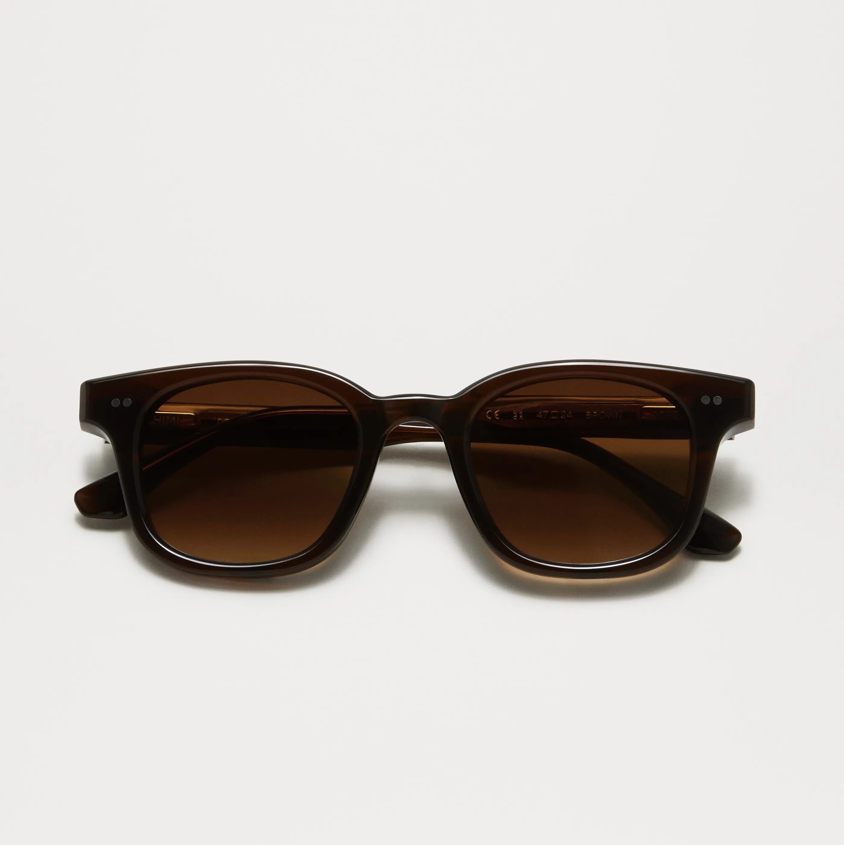 02 Core Brown Sunglasses with dark lenses and stylish frame, providing high quality UVA + UVB protection.