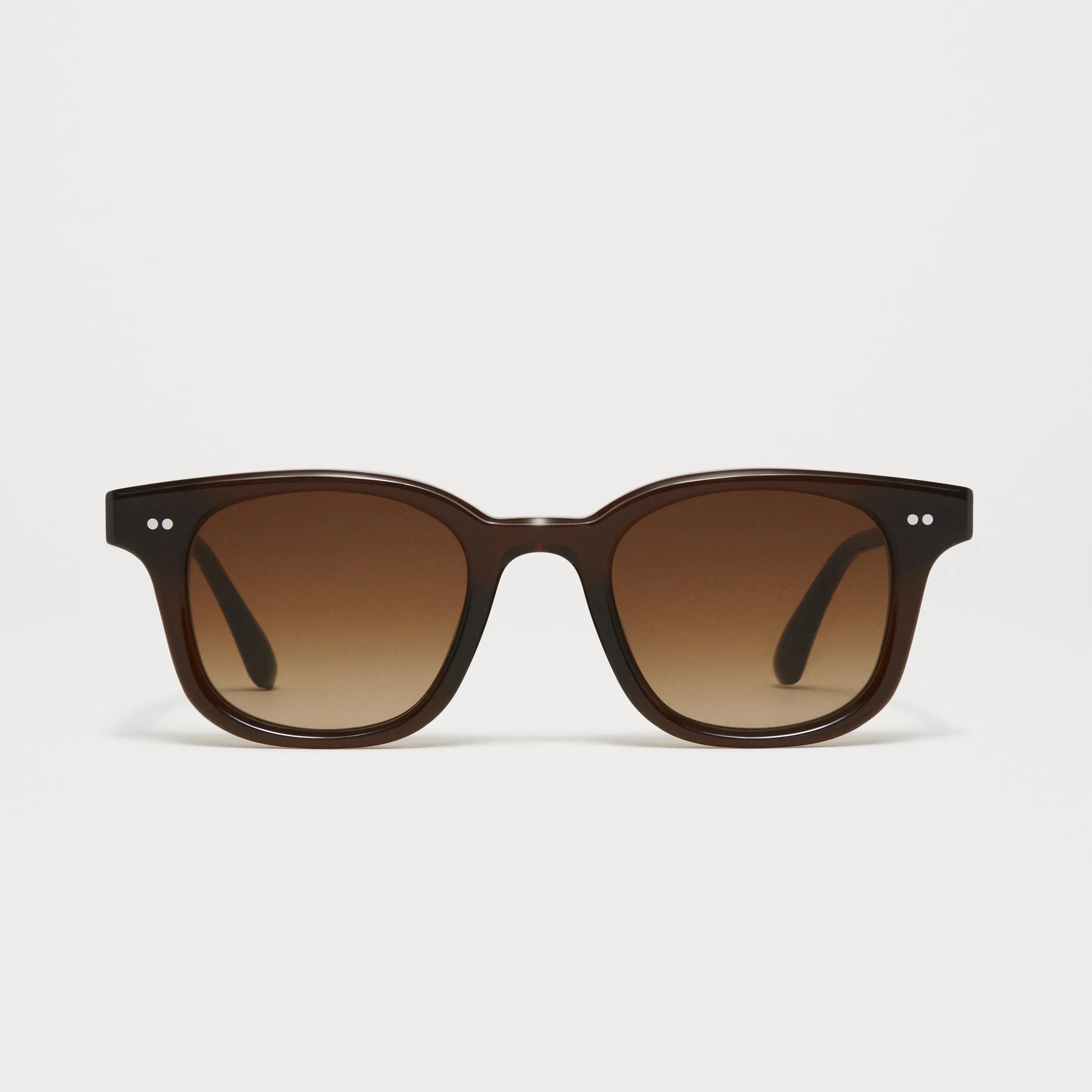 02 Core Brown Sunglasses with gradient lenses, featuring durable Acetate frame and perfect fit design.