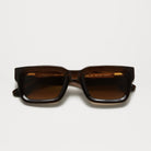 05 Core Brown Sunglasses featuring durable Acetate, anti-scratch lenses, and 100% UV protection.