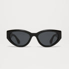 06 Core Black Sunglasses featuring durable Acetate Renew™ with 100% UVA + UVB protection and anti-scratch lenses.