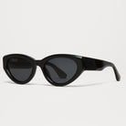 06 Core Black Sunglasses, durable acetate frame, 100% UVA/UVB protection, stylish design for small to medium heads.