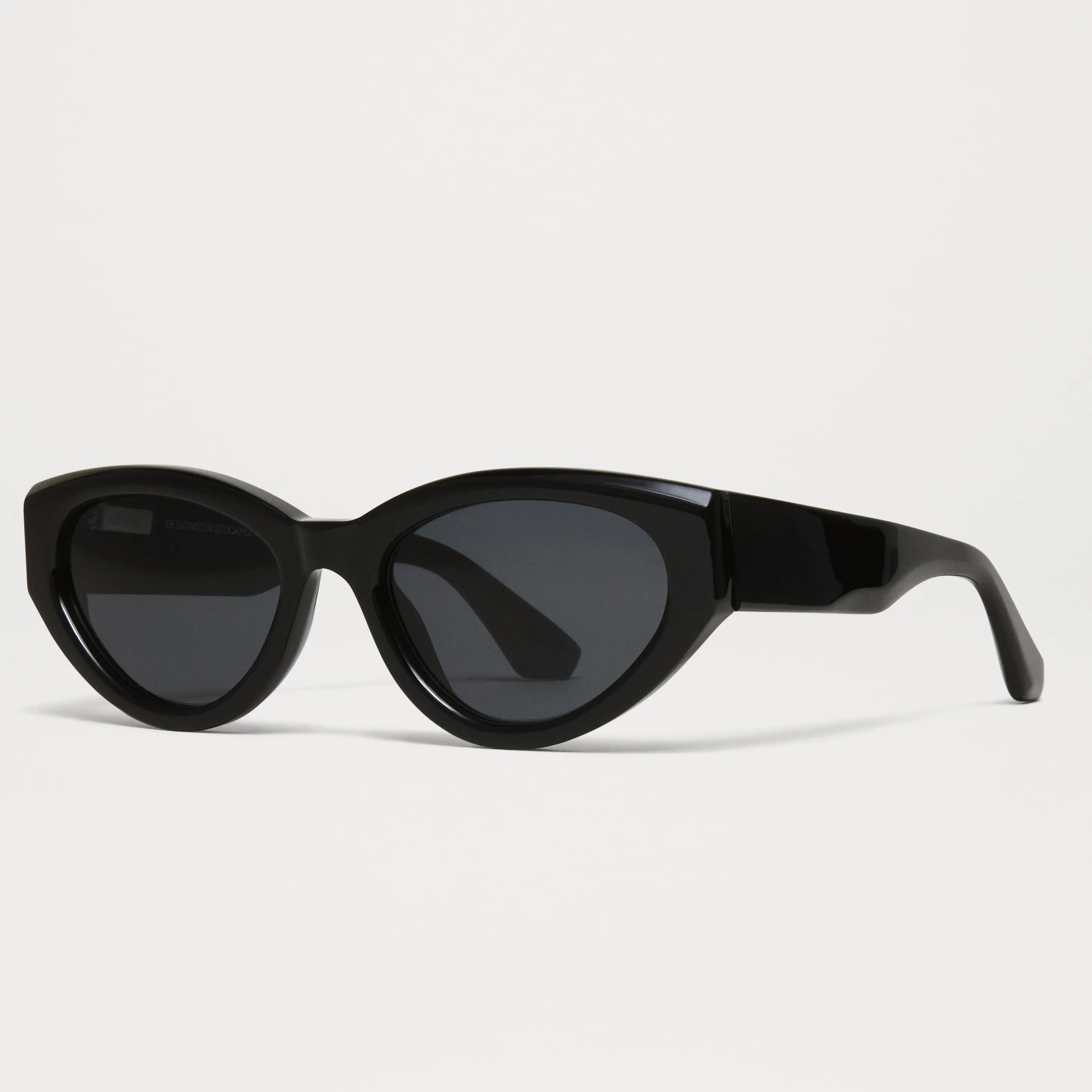 06 Core Black Sunglasses, durable acetate frame, 100% UVA/UVB protection, stylish design for small to medium heads.