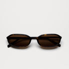 Edith Tortoise Sunglasses front view showcasing stylish design and high-quality lenses.