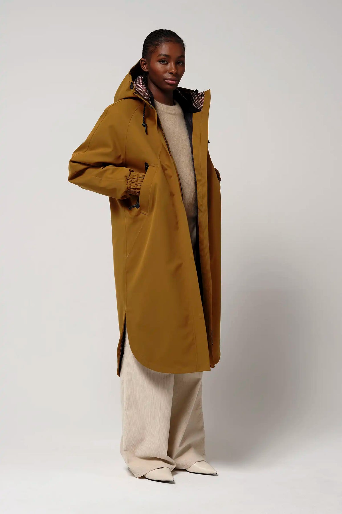 Lynx Golden Brown Frakke