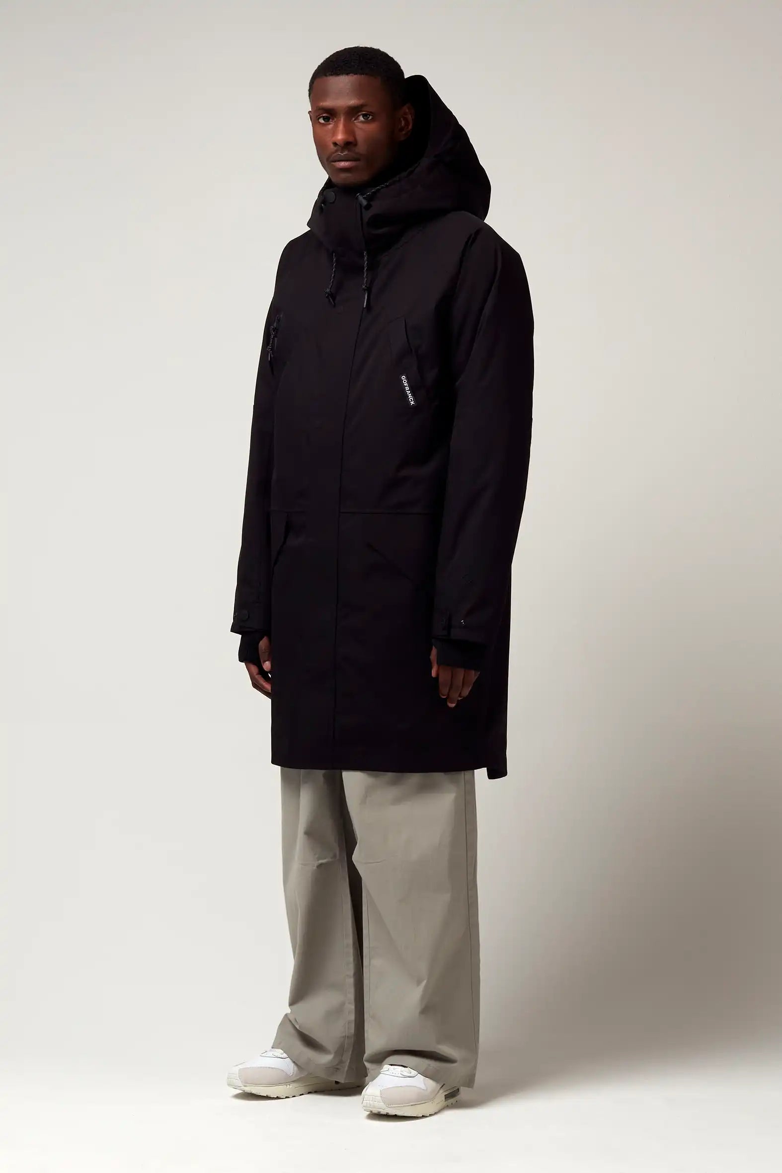 GoFranck Ozone Deep Black Parka - FREE 24h delivery!* – Thunderkraft