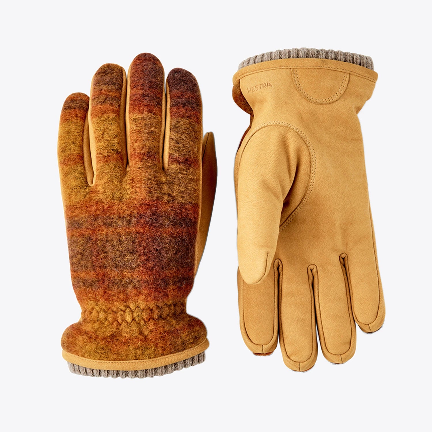 hestra handschuhe braun Hestra Noah Mustard Multi Handschuhe