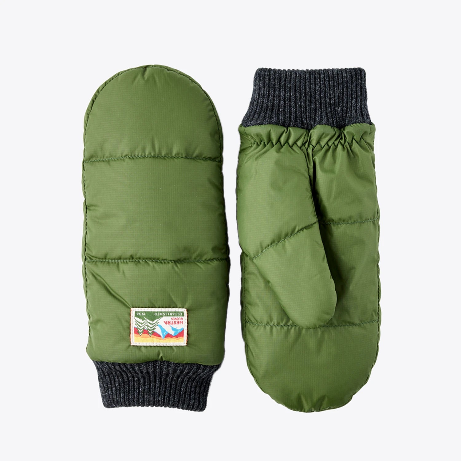 hestra handschuhe damen wolle Otra Dark Green Handschuhe