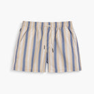 Gelato Swim Shorts in striped design, lightweight and quick-drying with elastic waist and four pockets.