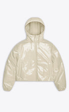 Lohja Short Insulated Jacket Shore Coat waterproof jacket with padded hood and fleece lined pockets.