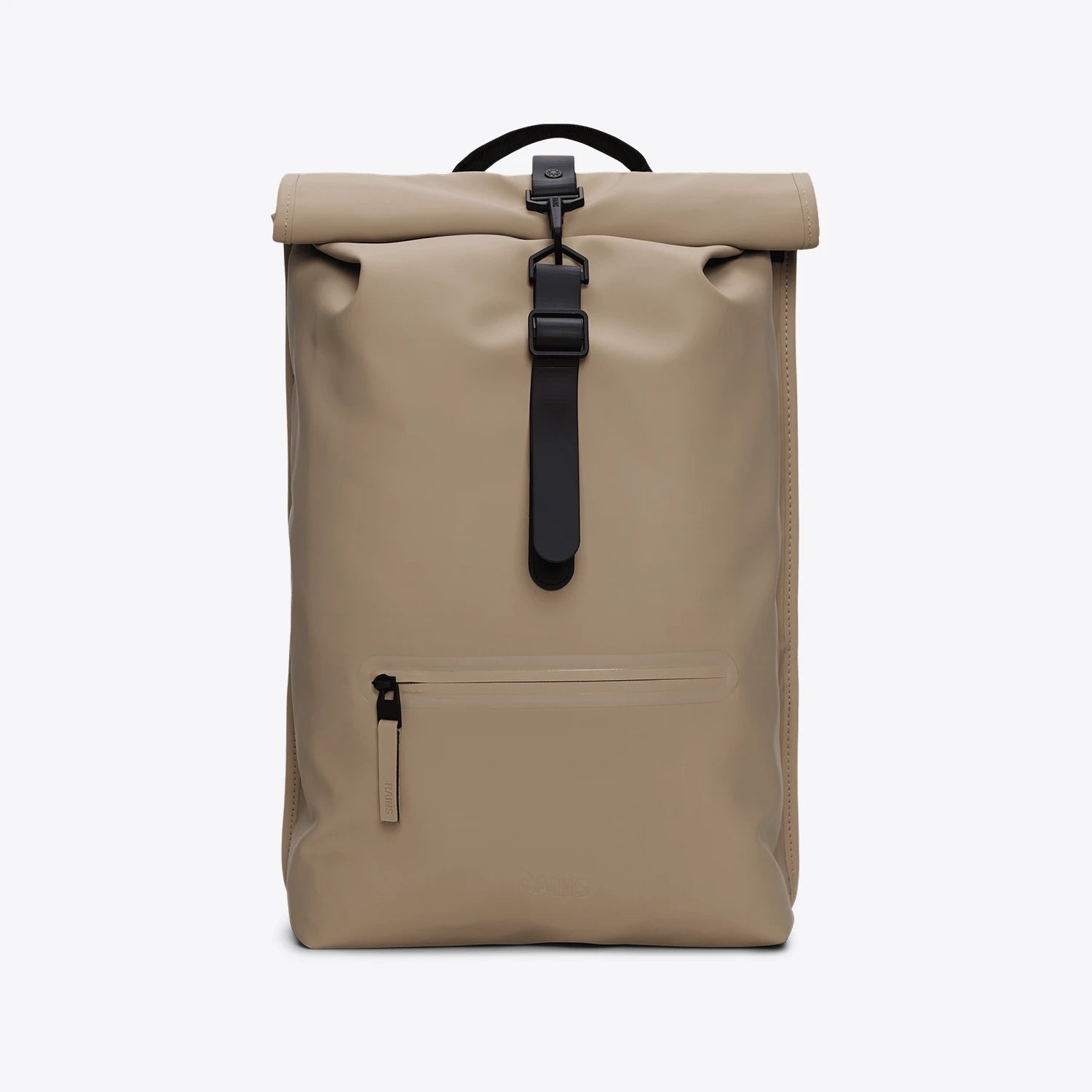 Rains Rolltop Rucksack Beige Backpack