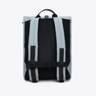 Back view of Rolltop Rucksack Pool Backpack with padded straps and breathable mesh design.