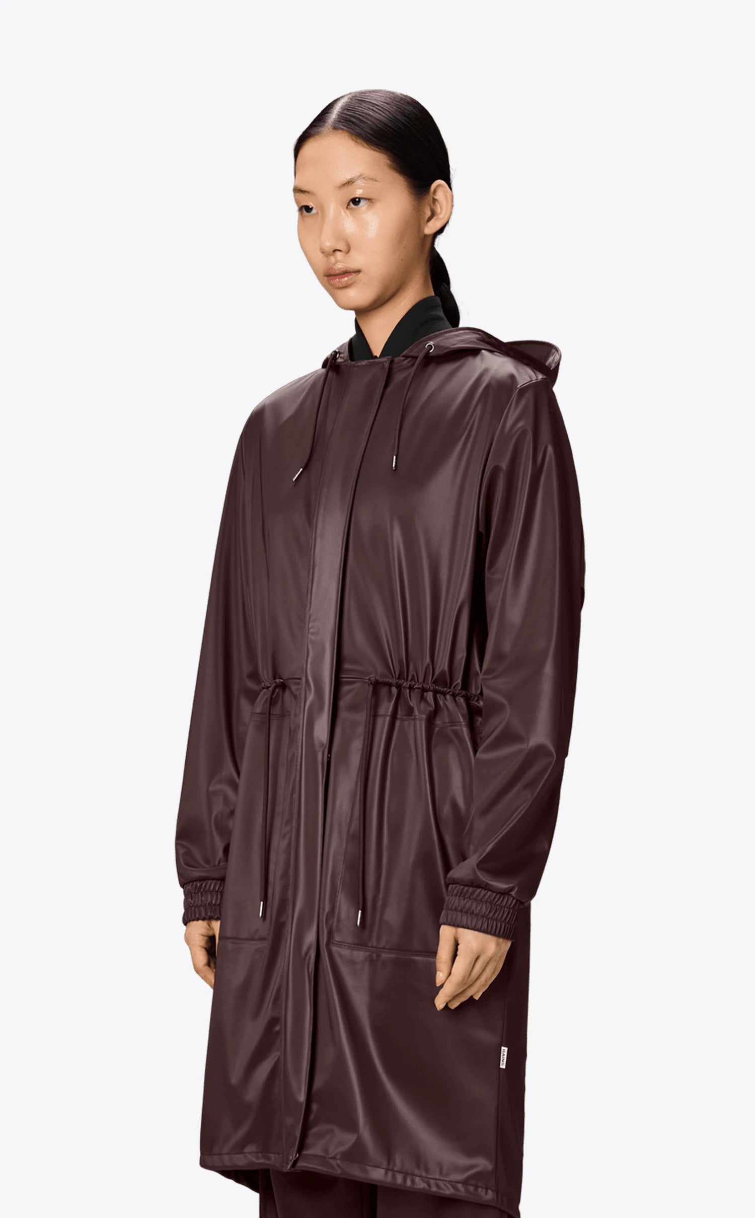 String Parka Depth Regenjas