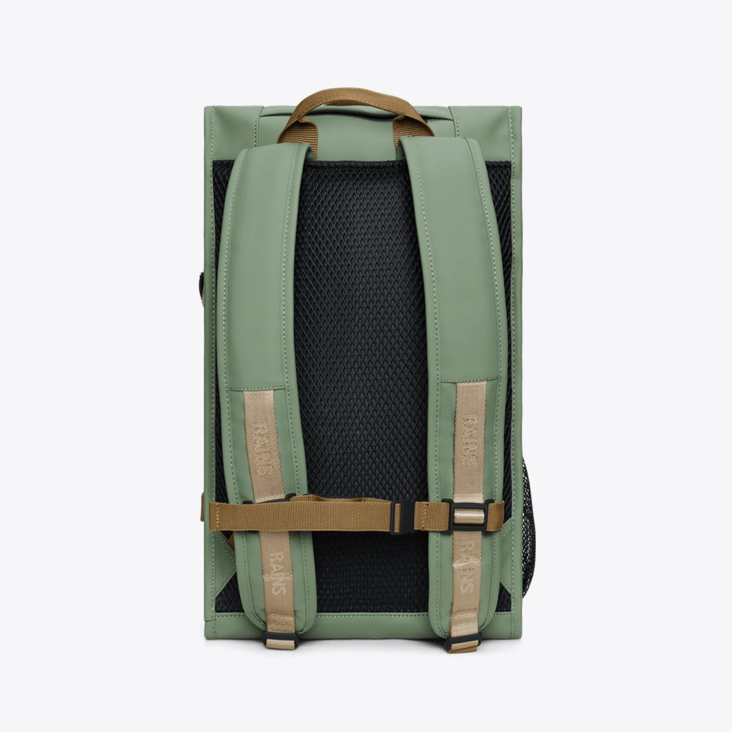 Trail Mountaineer Bag Well Backpack with padded shoulder straps and adjustable chest strap.