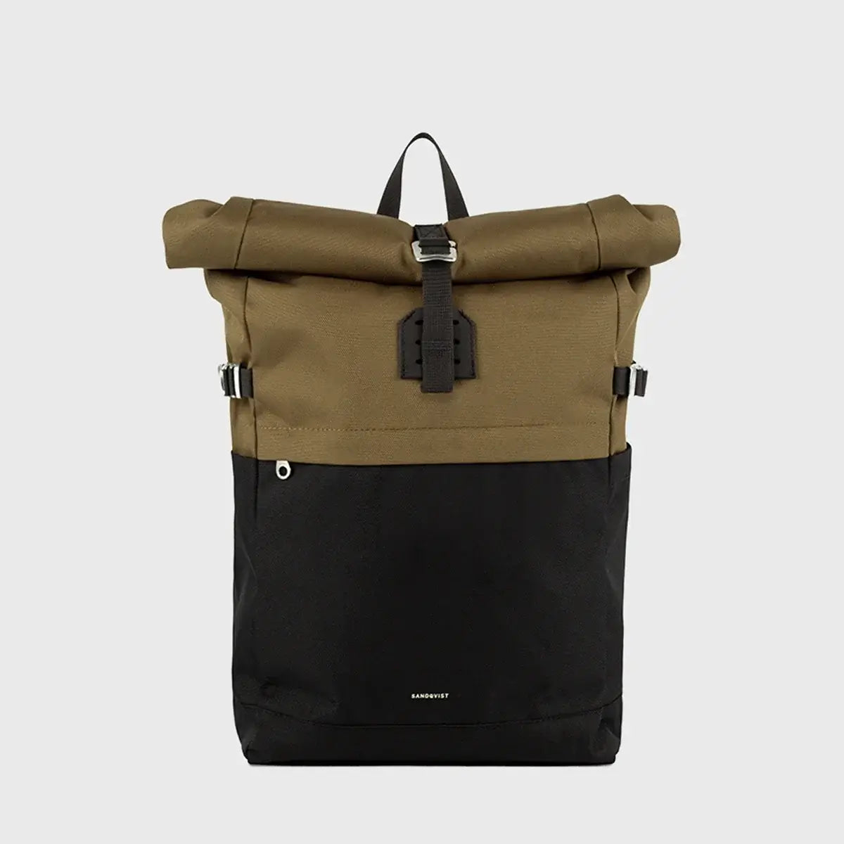 Sandqvist Icon Rolltop Backpack M Multi Olive Backpack  display picture 3