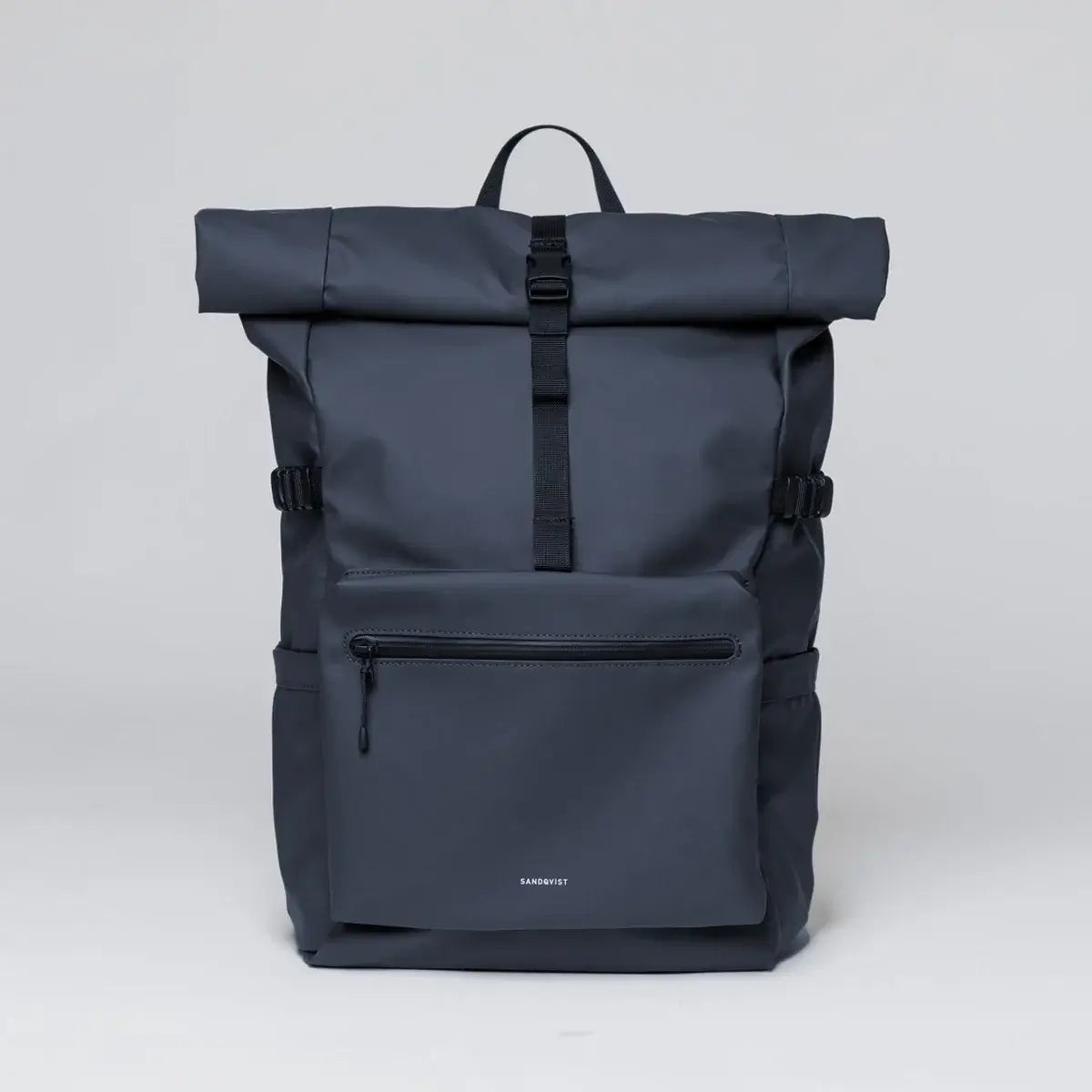 Sandqvist Stream Rolltop Backpack L Navy Rucksack