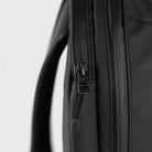Stream Zipper Backpack Black Backpack close-up of waterproof YKK Aquaguard zipper detail