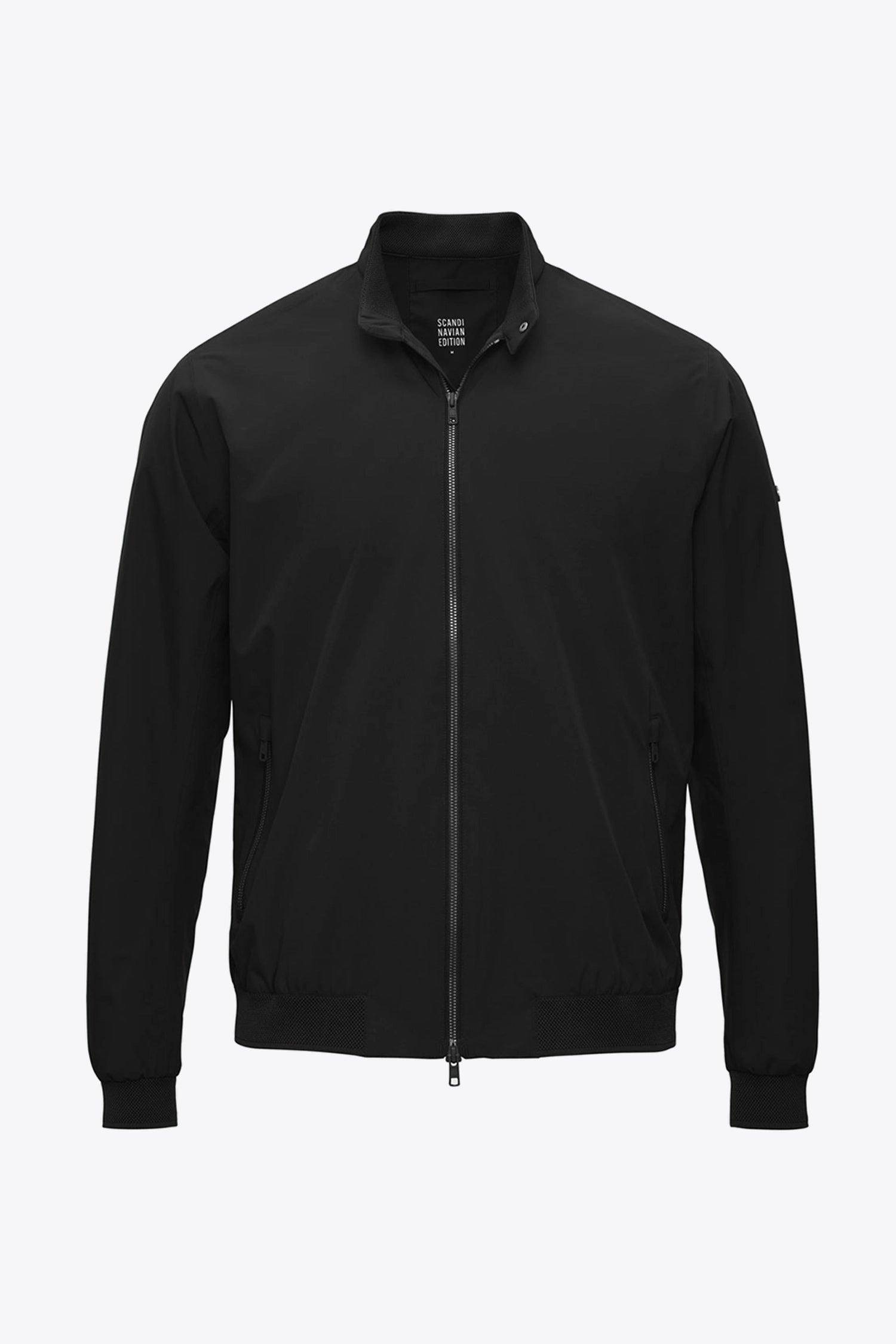 Plain II Onyx Jacket in black, a lightweight, versatile summer jacket suitable for various styles.