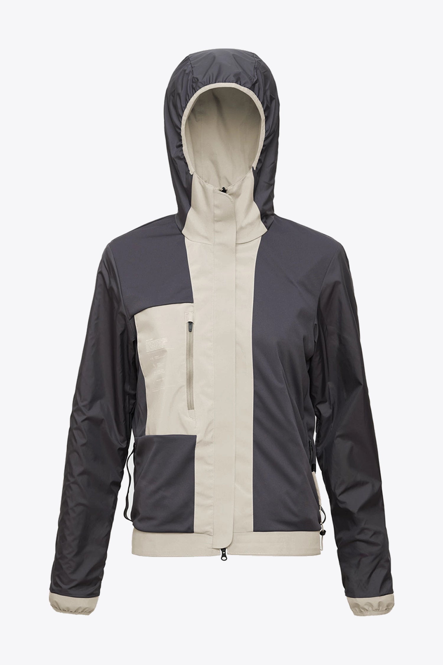 Veil II Khaki Jacket featuring a stylish design, windproof and waterproof fabric, perfect for early spring and autumn.