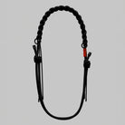 8.0mm Braided O-Rope Midnight featuring a braided black design with adjustable straps, perfect for versatile carrying.
