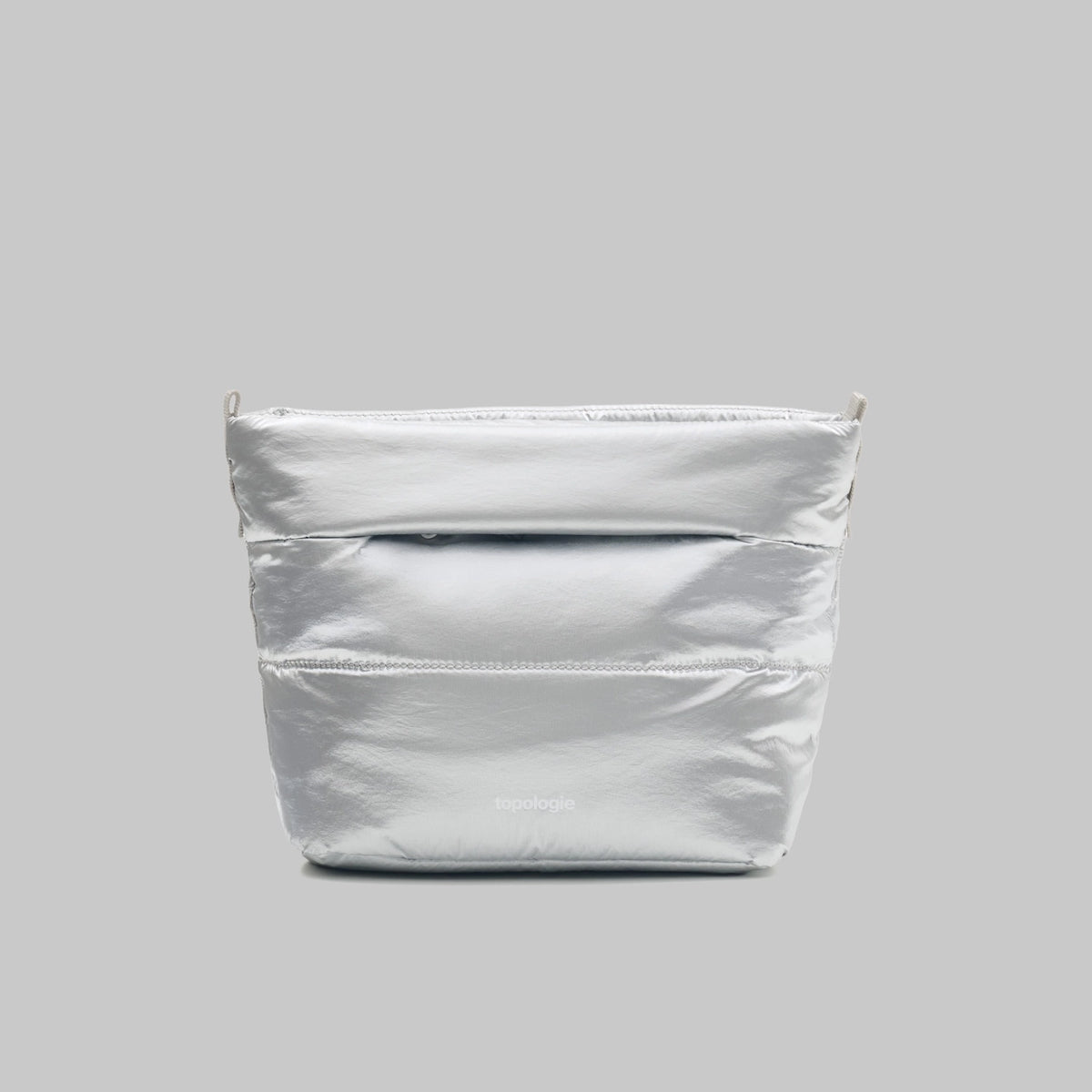 Besace Chrome Space Coated Bag lightweight sling bag with zipper closure and inside compartments for daily accessories.