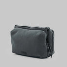 Bottle Sacoche Large Burnt Ash Papery Bag in water repellent fabric with multiple compartments and pockets.