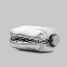 Bottle Sacoche Large Chrome Space Coated Bag in reflective material, designed for bottles and umbrellas.