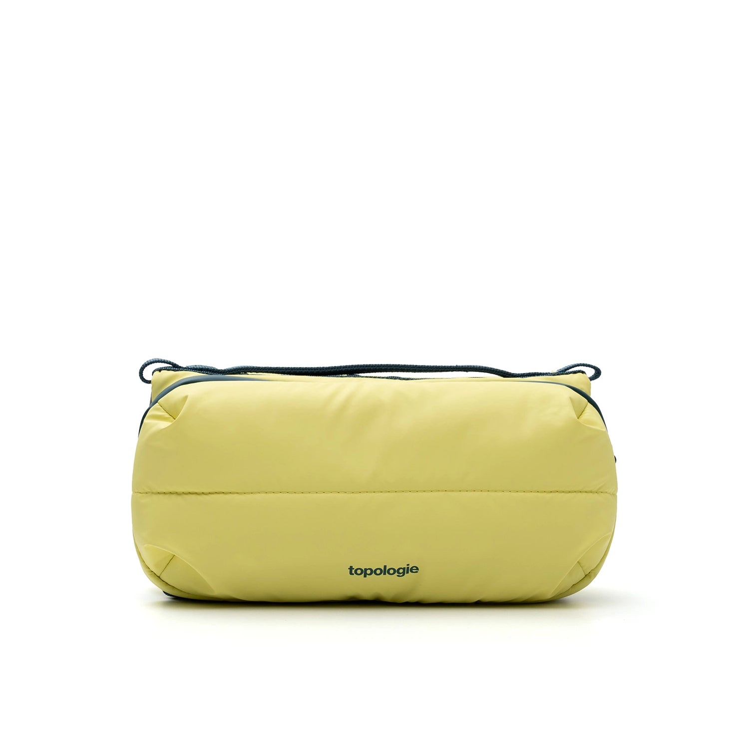 Bottle Sacoche Medium Canary Yellow Matt Coated Bag - Stylish