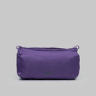 Bottle Sacoche Medium Purple Washed Silk Nylon Bag in vibrant purple color, perfect for carrying bottles and umbrellas.