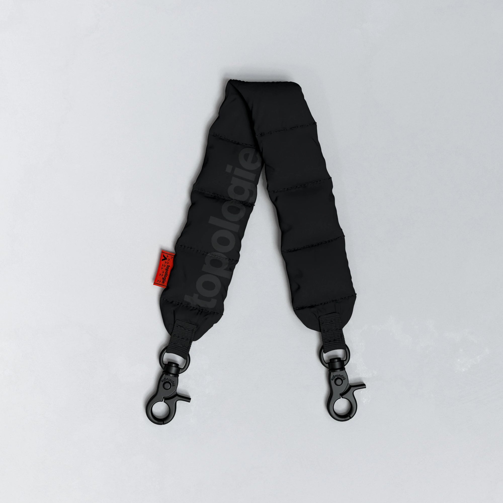 小物 Puffer Strap Topologie Topologie Puffer Wrist Strap Black Tech Sateen - FREE 24h delivery