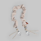 Bungee Wrist Strap Warm Sand Tech Sateen lightweight adjustable strap with quick release clasp.