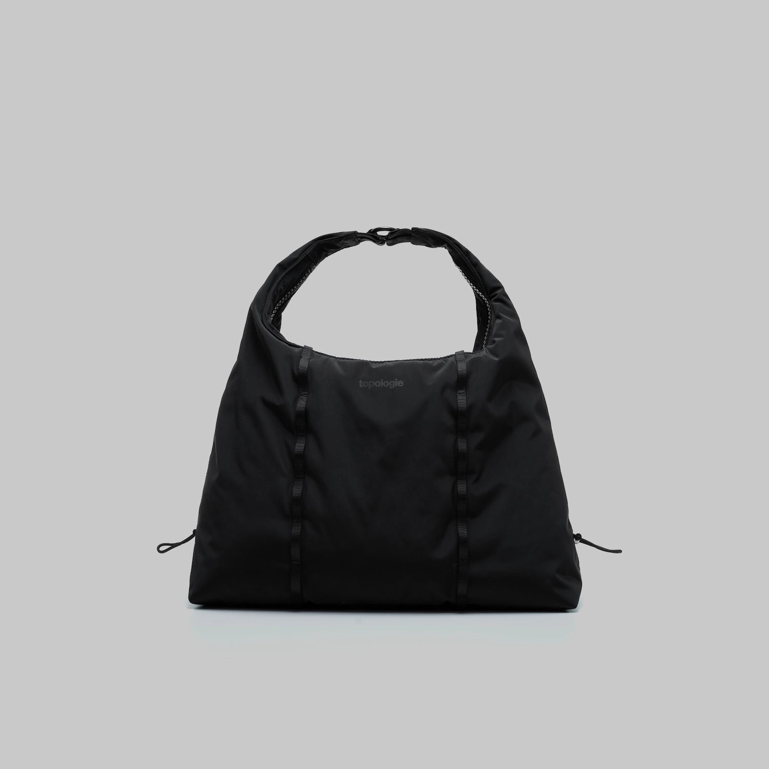 Cloud Hobo Small Black Tech Sateen Shoulder Bag - Stylish