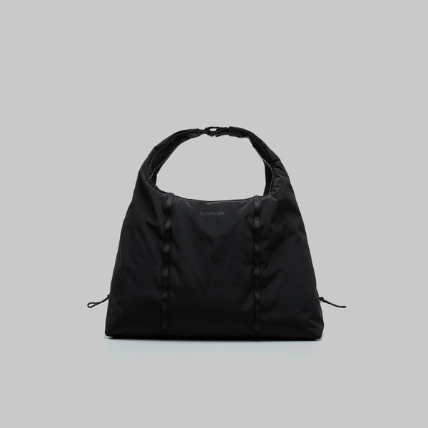 Cloud Hobo Small Black Tech Sateen Shoulder Bag - Stylish
