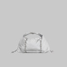 Cloud Hobo XS Chrome Space Coated Shoulder Bag in sleek gray design with drawstring detail.
