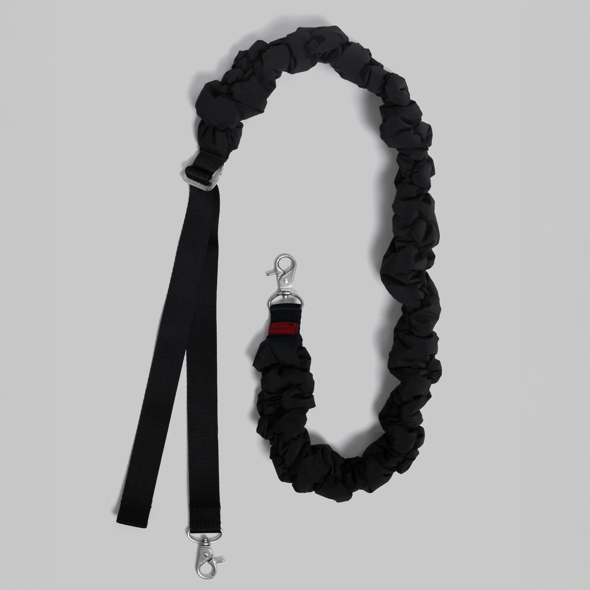 Cloud Strap Black Silky Peach with adjustable length and heavy-duty clasp for maximum comfort.