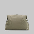 Explorer Tote Weekender Moss Tech Sateen Shoulder Bag in a versatile moss color.