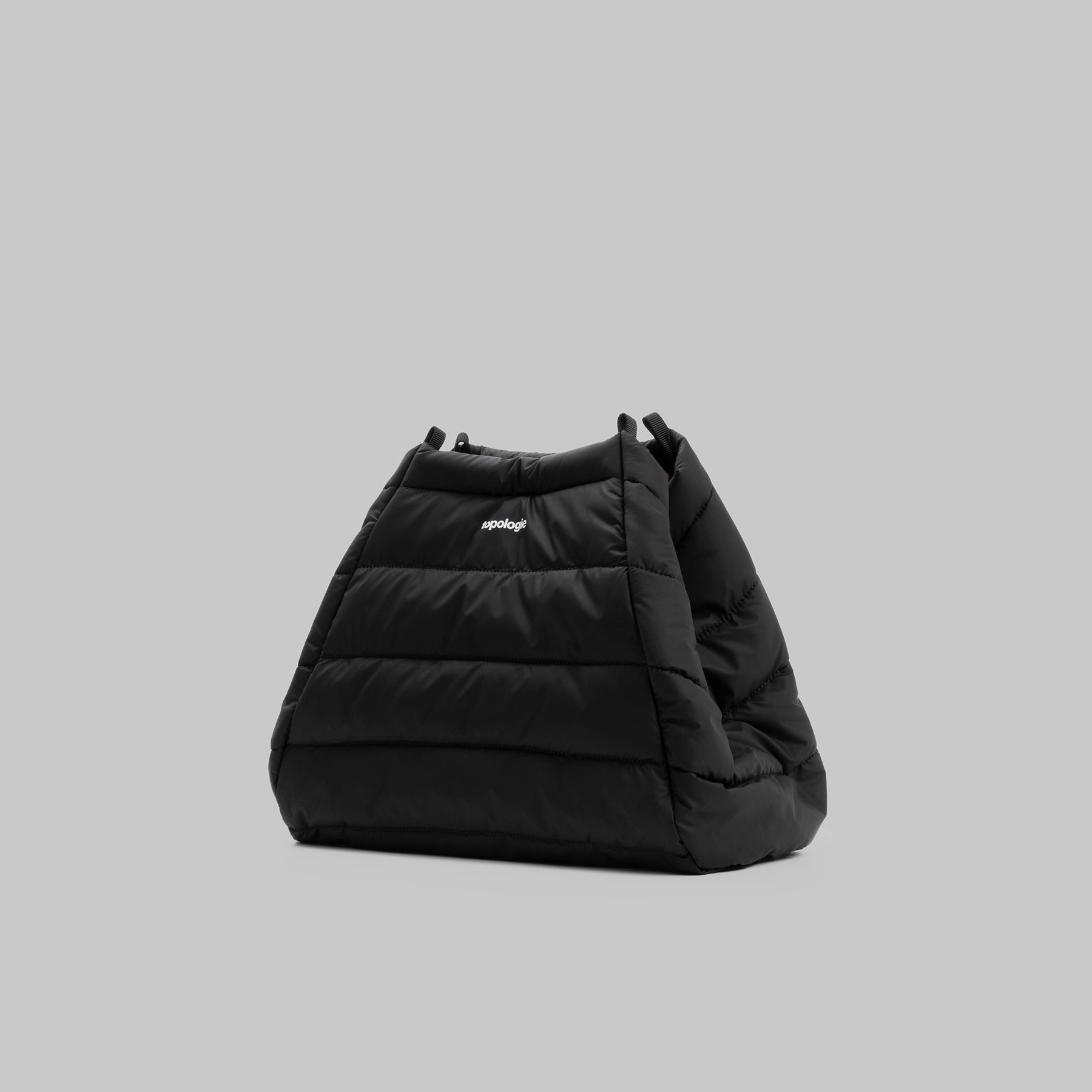 Topologie Marche Tote Medium Black Puffer Shoulder Bag - FREE 24h Topologie Marche Tote Medium Black Puffer Shoulder Bag - FREE 24h