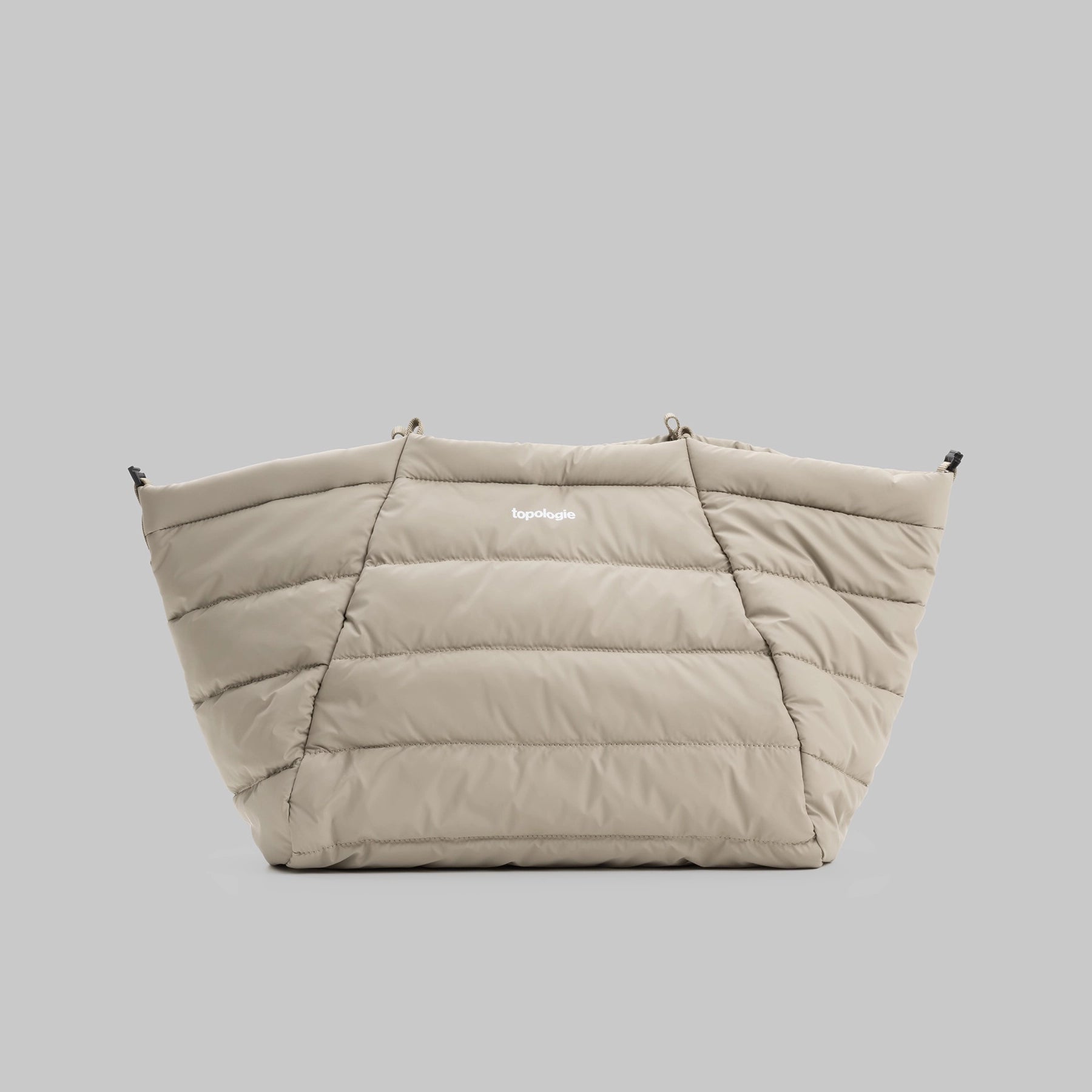 Marche Tote Medium Taupe Puffer Shoulder Bag