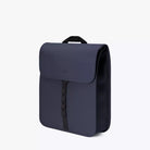 Kumo Medium Lotus Infinity Dark Navy Backpack showcasing ultra durable, scratch resistant design with magnetic closure.