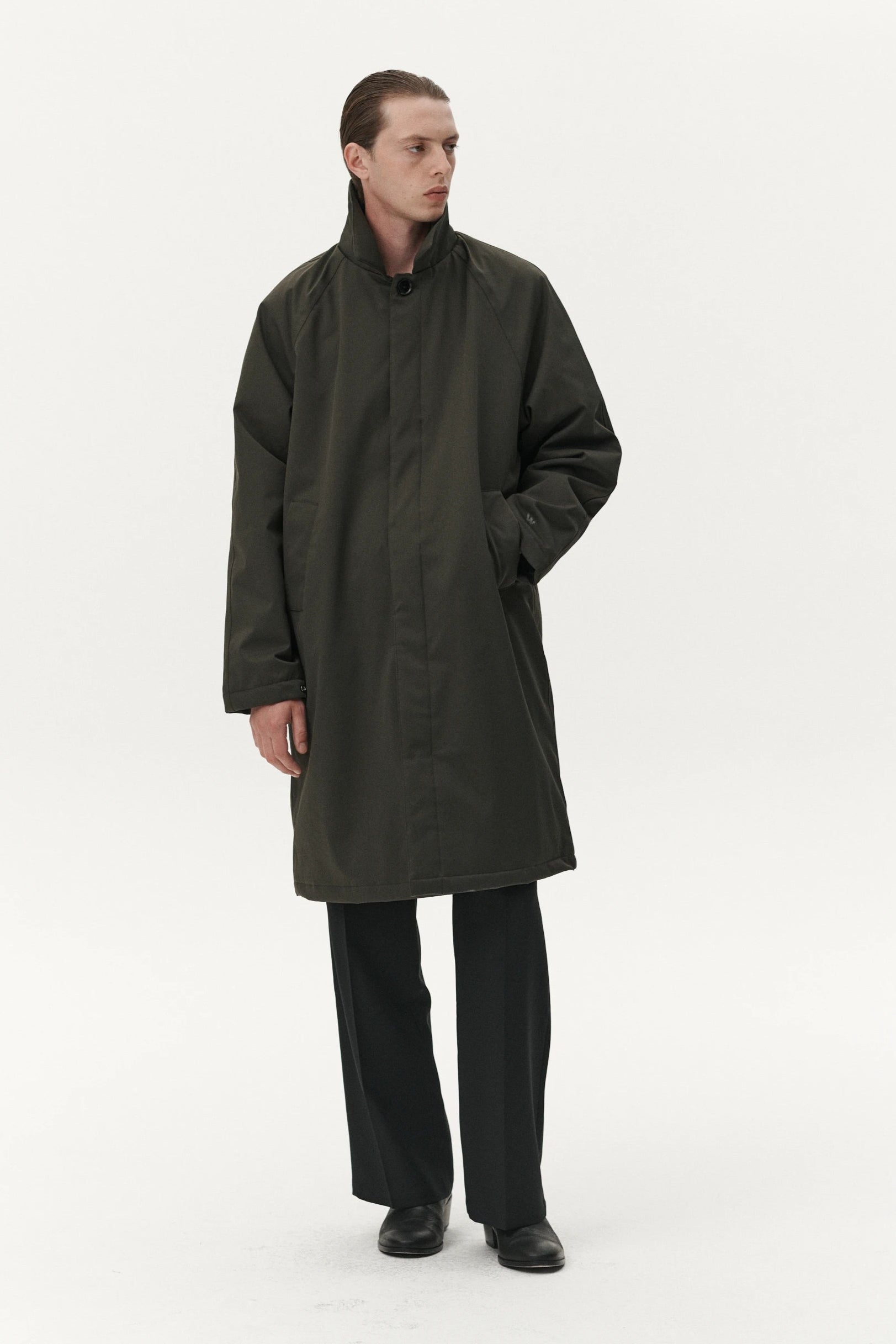 Joba Carcoat Nin Spin Dark Moss Jas