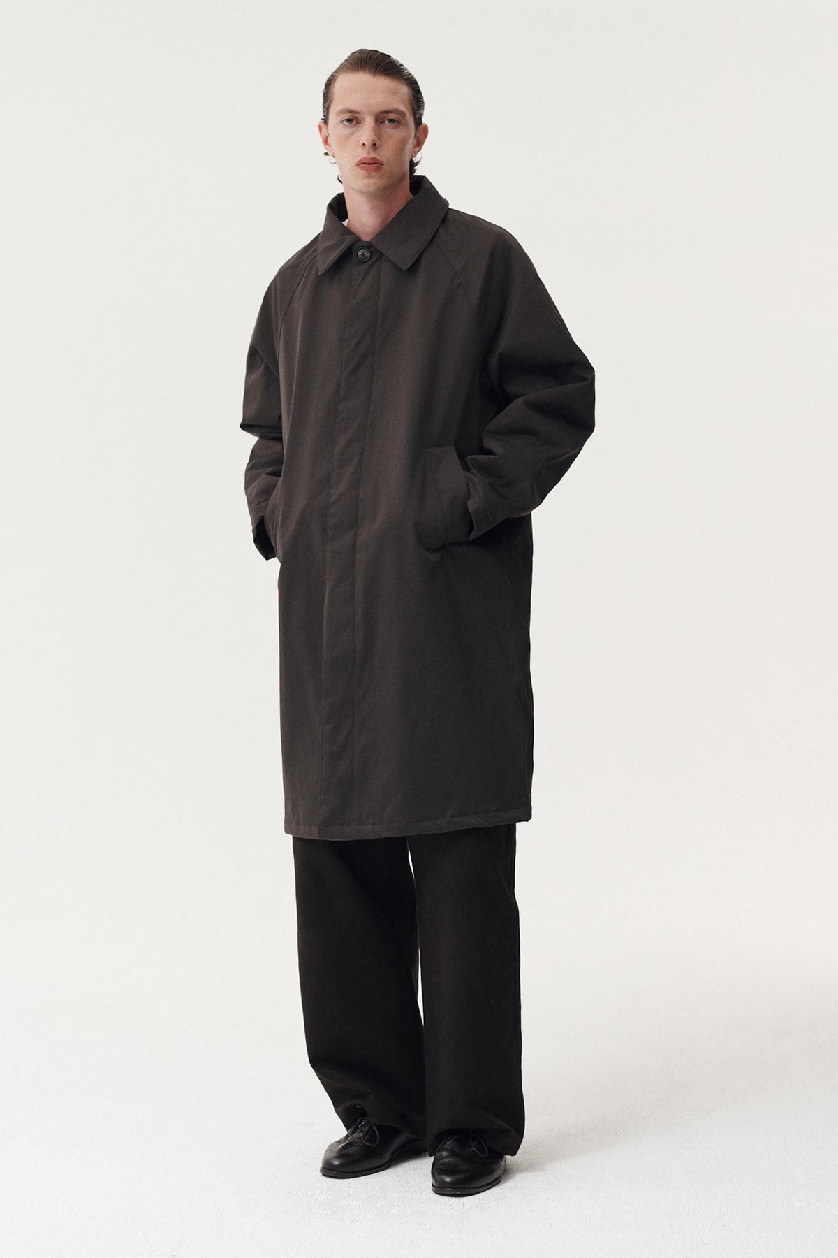 Joba CarFrakke Nin Spin Faded Coffee AW26 Frakke