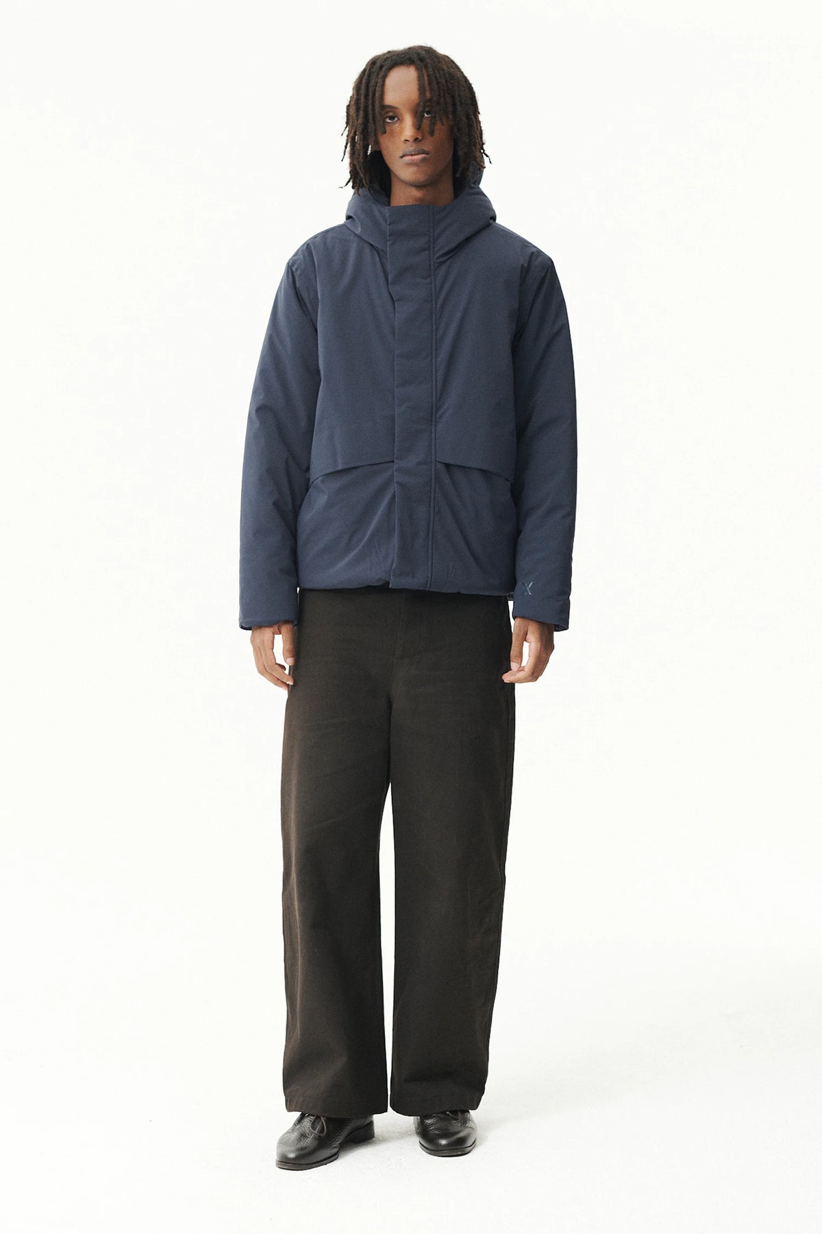 Patje P Navy AW26 Cappotto