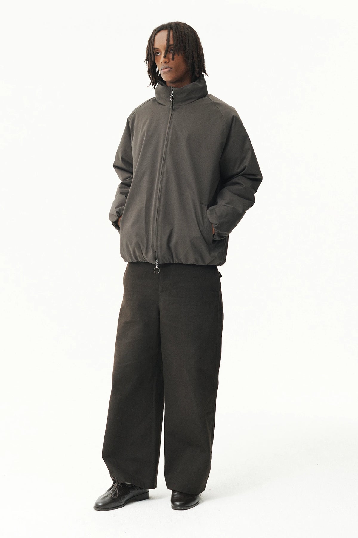Short Tracker Nin Spin Faded Coffee AW26 Coat